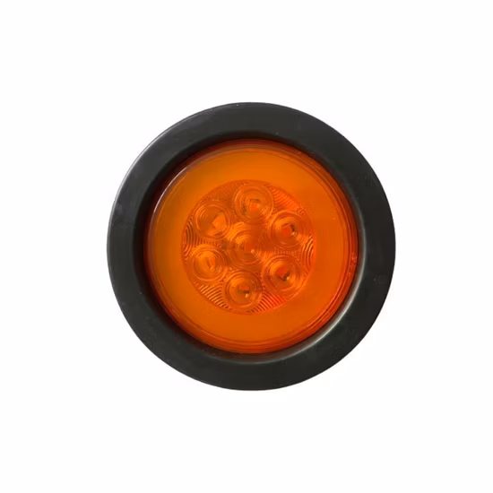 Round 19 LED Truck Trailer Lorry Brake Stop Tail Light
