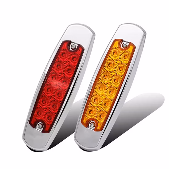 Red Amber Blue White Green Waterproof Truck Trailer LED Side Marker Lamp Hedlight Signal Clearance Indicator Lights